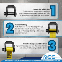 Load image into Gallery viewer, 4&quot; Portable Bolt-On Winches (160 mm)
