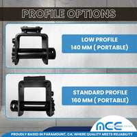 Load image into Gallery viewer, 4&quot; Portable Bolt-On Winches (160 mm)
