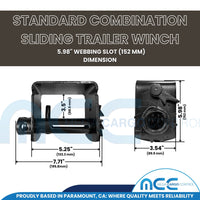 Load image into Gallery viewer, 4&quot; Combination Sliding Winch (152 mm)
