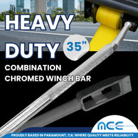 Load image into Gallery viewer, 35" Combination Winch Bar
