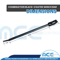 Load image into Gallery viewer, 35" Combination Winch Bar
