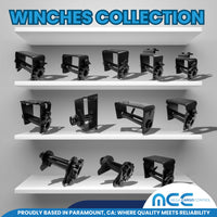 Load image into Gallery viewer, 4" End Mount Right Hand Cable Winch
