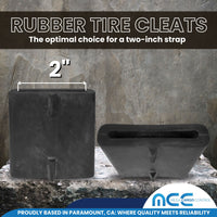 Load image into Gallery viewer, 2&quot; Rubber Block / Strap Cleat
