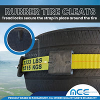 Load image into Gallery viewer, 2&quot; Rubber Block / Strap Cleat
