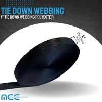 Load image into Gallery viewer, 1&quot; x 300ft Tie Down Webbing Polyester
