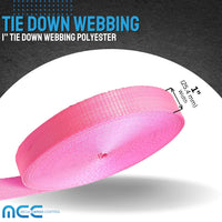 Load image into Gallery viewer, 1&quot; x 300ft Tie Down Webbing Polyester
