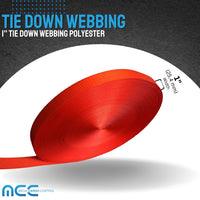 Load image into Gallery viewer, 1&quot; x 300ft Tie Down Webbing Polyester
