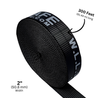 Load image into Gallery viewer, 2" x 300ft Tie Down Webbing Polyester - 12000 LBS
