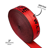 Load image into Gallery viewer, 2" x 300ft Tie Down Webbing Polyester - 12000 LBS
