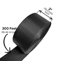 Load image into Gallery viewer, 3&quot; x 300ft Tie Down Webbing Polyester
