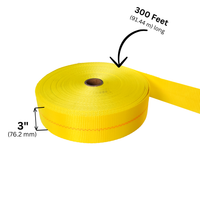 Load image into Gallery viewer, 3" x 300ft Tie Down Webbing Polyester

