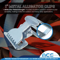 Load image into Gallery viewer, 1&quot; Alligator Clip Spring Buckle, Push Release Clip
