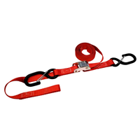 Load image into Gallery viewer, 1&quot; X 6&#39; Cam Buckle Straps with 2 S Hooks With Keeper &amp; Loop End
