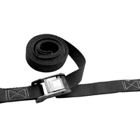 Load image into Gallery viewer, 1&quot; X 6&#39; Cam Buckle Strap With 2 Fully Coated S Hooks With Loop End
