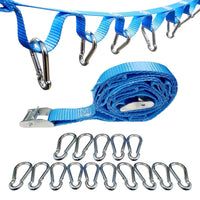Load image into Gallery viewer, 1&quot; Campsite Storage Organizer Cam Buckle Straps With Safety Snap Hook
