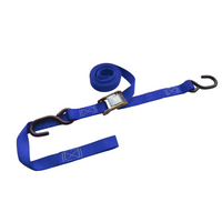 Load image into Gallery viewer, 1&quot; X 6&#39; Cam Buckle Strap With 2 Fully Coated S Hooks With Loop End

