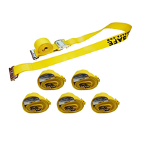 Load image into Gallery viewer, 6 Pack - 2" E-Track Cam Buckle Tie Down Straps
