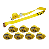Load image into Gallery viewer, 8 Pack - 2" E-Track Cam Buckle Tie Down Straps
