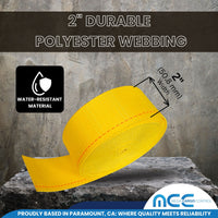 Load image into Gallery viewer, 2&quot; E-Track Cam Buckle Tie Down Straps
