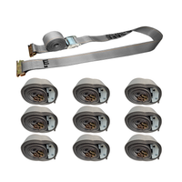 Load image into Gallery viewer, 10 Pack - 2" E-Track Cam Buckle Tie Down Straps
