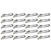 Load image into Gallery viewer, 20 Pack - 2" E-Track Cam Buckle Tie Down Straps (Bulk)
