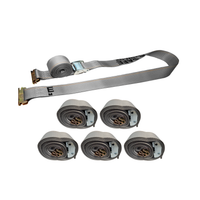 Load image into Gallery viewer, 6 Pack - 2" E-Track Cam Buckle Tie Down Straps
