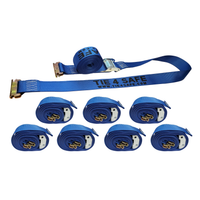 Load image into Gallery viewer, 8 Pack - 2" E-Track Cam Buckle Tie Down Straps
