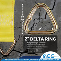 Load image into Gallery viewer, 2&quot; x 6&quot; E Track Rope Tie Off
