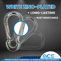 Load image into Gallery viewer, Zinc Plated Carabiners Clips
