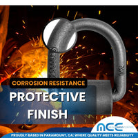 Load image into Gallery viewer, Weld On Lashing D-Ring w/ Cap
