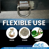 Load image into Gallery viewer, Weld On Lashing D-Ring w/ Cap
