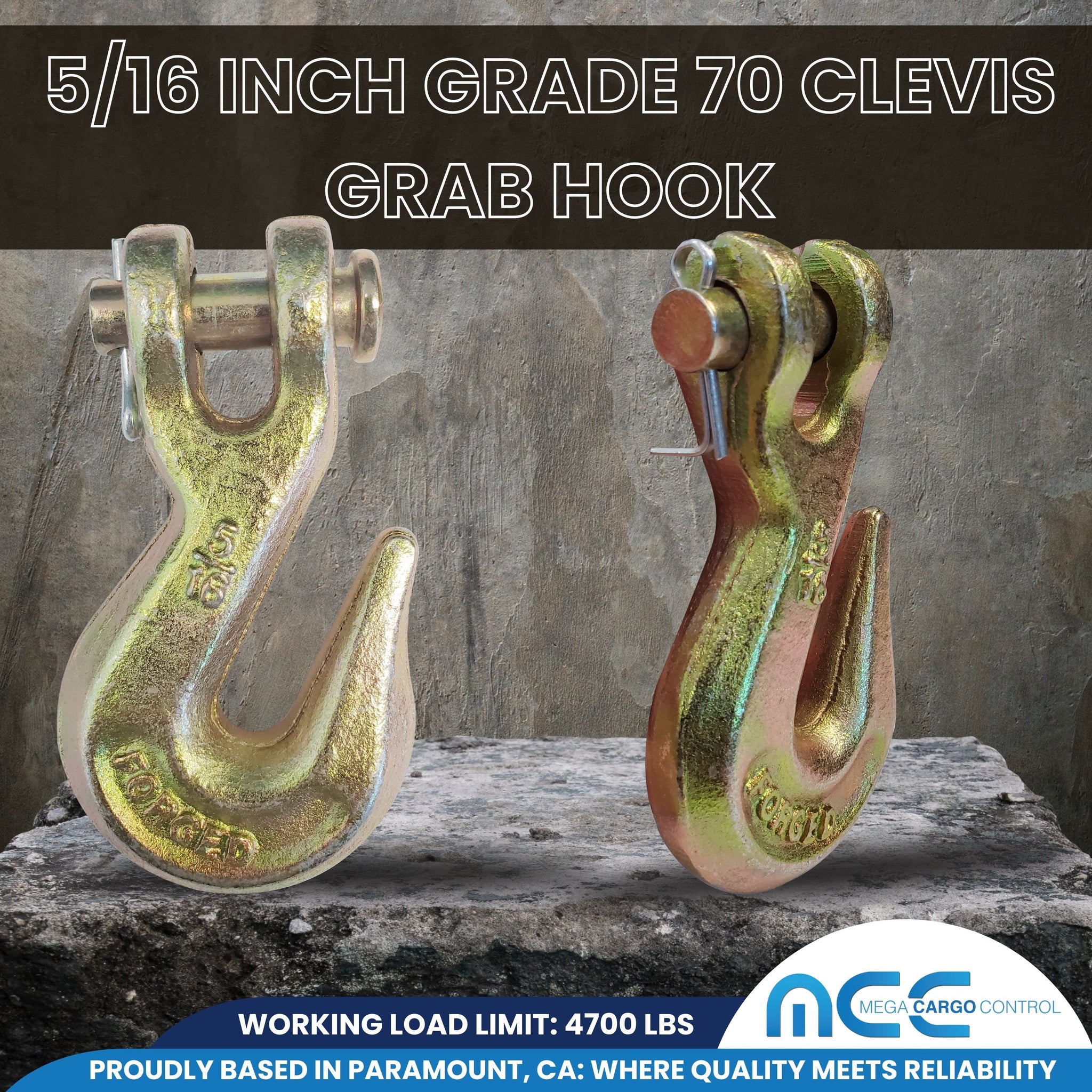 Clevis Grab Hook | Mega Cargo Control