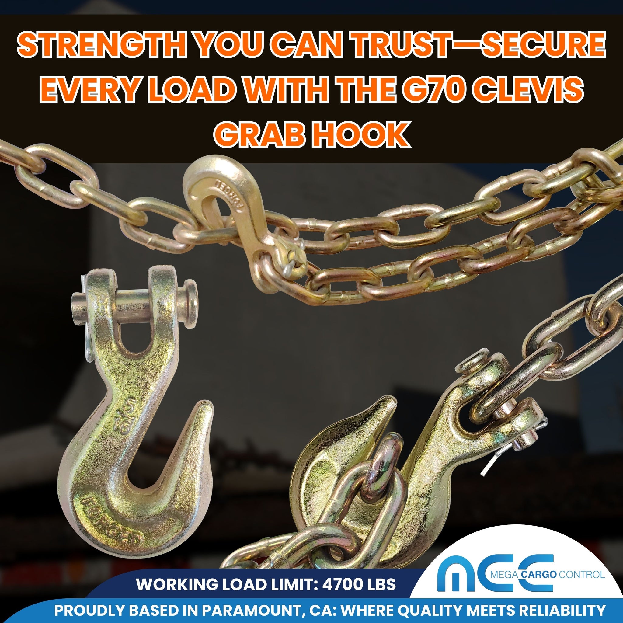 Clevis Grab Hook | Mega Cargo Control