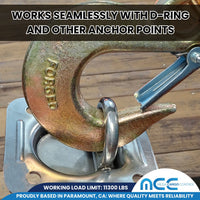 Load image into Gallery viewer, Grade 70 Clevis Slip Hook w/ Latch
