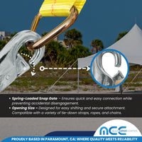 Load image into Gallery viewer, Bull Nose Snap Hook for 1&quot; Webbing
