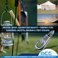 Load image into Gallery viewer, Bull Nose Snap Hook for 1&quot; Webbing
