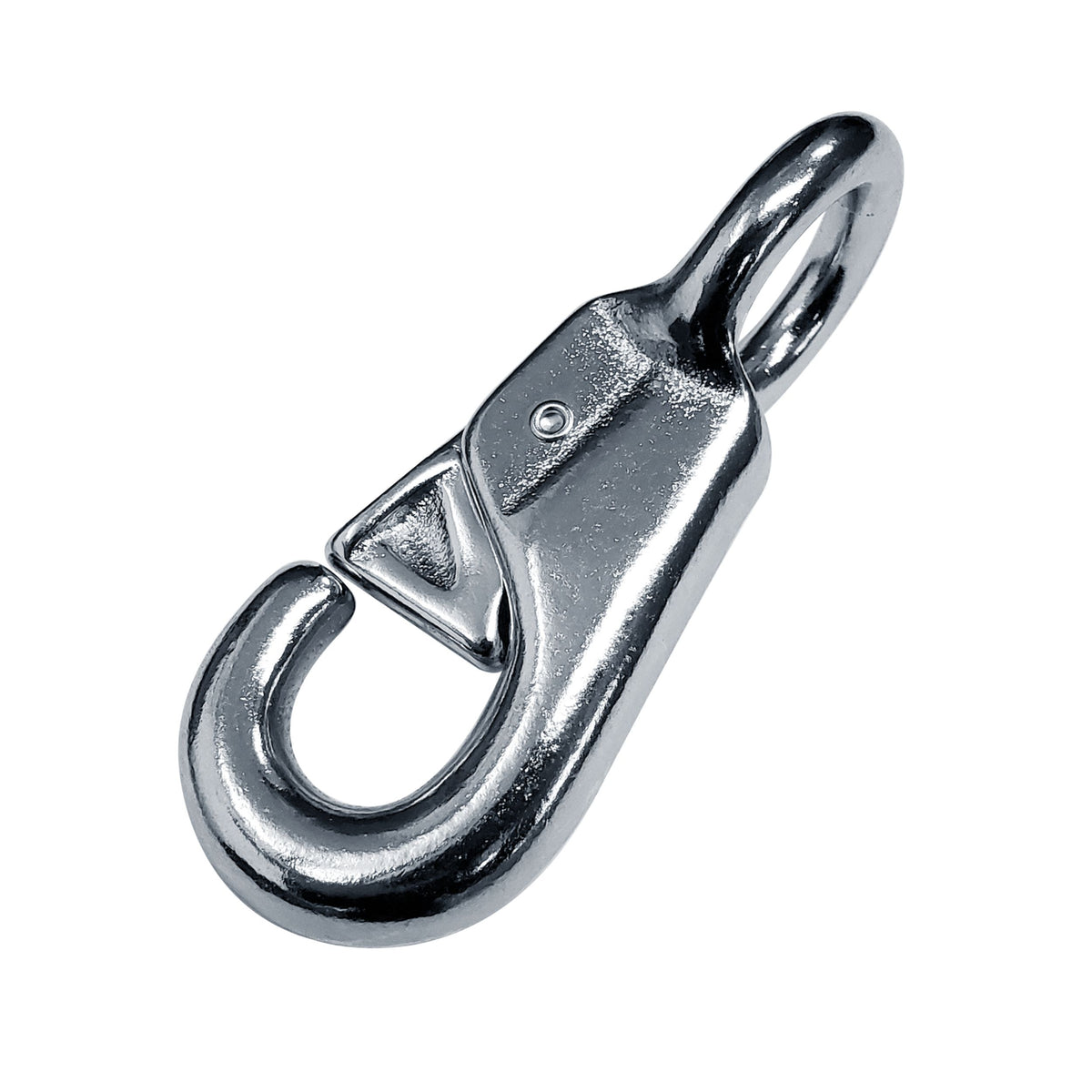 1" Forged Swivel Hook - Nickle Plated