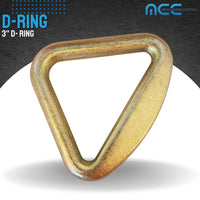Load image into Gallery viewer, 3&quot; &amp; 4&quot; Forged Delta D-Ring
