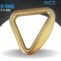 Load image into Gallery viewer, 3&quot; &amp; 4&quot; Forged Delta D-Ring
