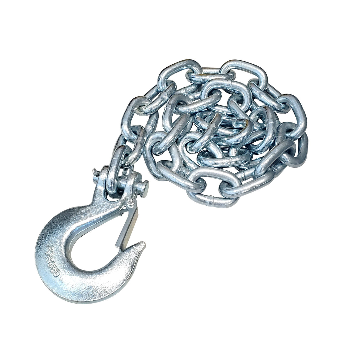 Grade 43 Trailer Safety Chain w/ Clevis Slip Latch Hook