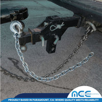 Load image into Gallery viewer, Grade 43 Trailer Safety Chain w/ Clevis Slip Latch Hook
