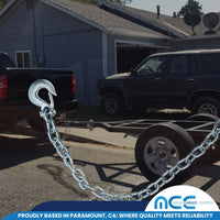Load image into Gallery viewer, Grade 43 Trailer Safety Chain w/ Clevis Slip Latch Hook
