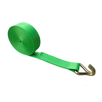 Load image into Gallery viewer, 2&quot; Winch Strap With Wire J Hook
