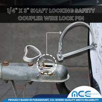 Load image into Gallery viewer, 1/4&quot; x 3&quot; Shaft Locking Safety Pin
