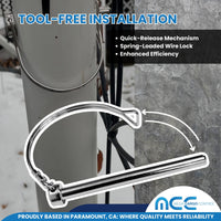 Load image into Gallery viewer, 1/4&quot; x 3&quot; Shaft Locking Safety Pin
