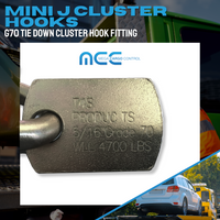 Load image into Gallery viewer, Mini J Towing Hook - Grade 70
