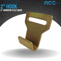 Load image into Gallery viewer, 2&quot; Narrow Flat, Plate Hook - 5,000 LBS. BS
