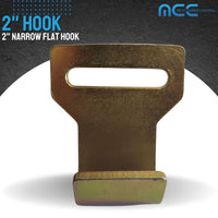 Load image into Gallery viewer, 2&quot; Narrow Flat, Plate Hook - 5,000 LBS. BS
