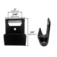 Load image into Gallery viewer, 2&quot; Flat Hook With Defender, for 2&quot; Webbing
