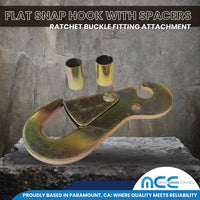 Load image into Gallery viewer, 2&quot; Flat Snap Hook w/ Spacers
